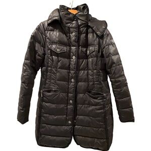 Vince Camuto Black Puffer Coat